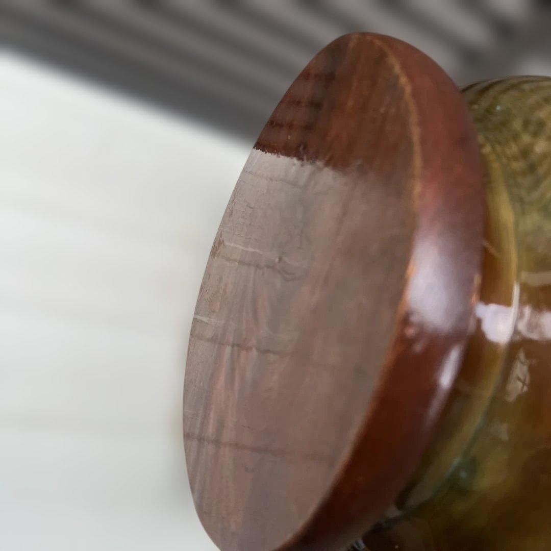 アンティーク雑貨　骨董　大正昭和初期　銅火鉢　高さ約240mm