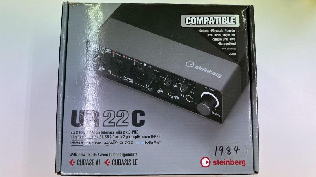 スタインバーグ Steinberg USB3.0 オーディオインターフェイス U