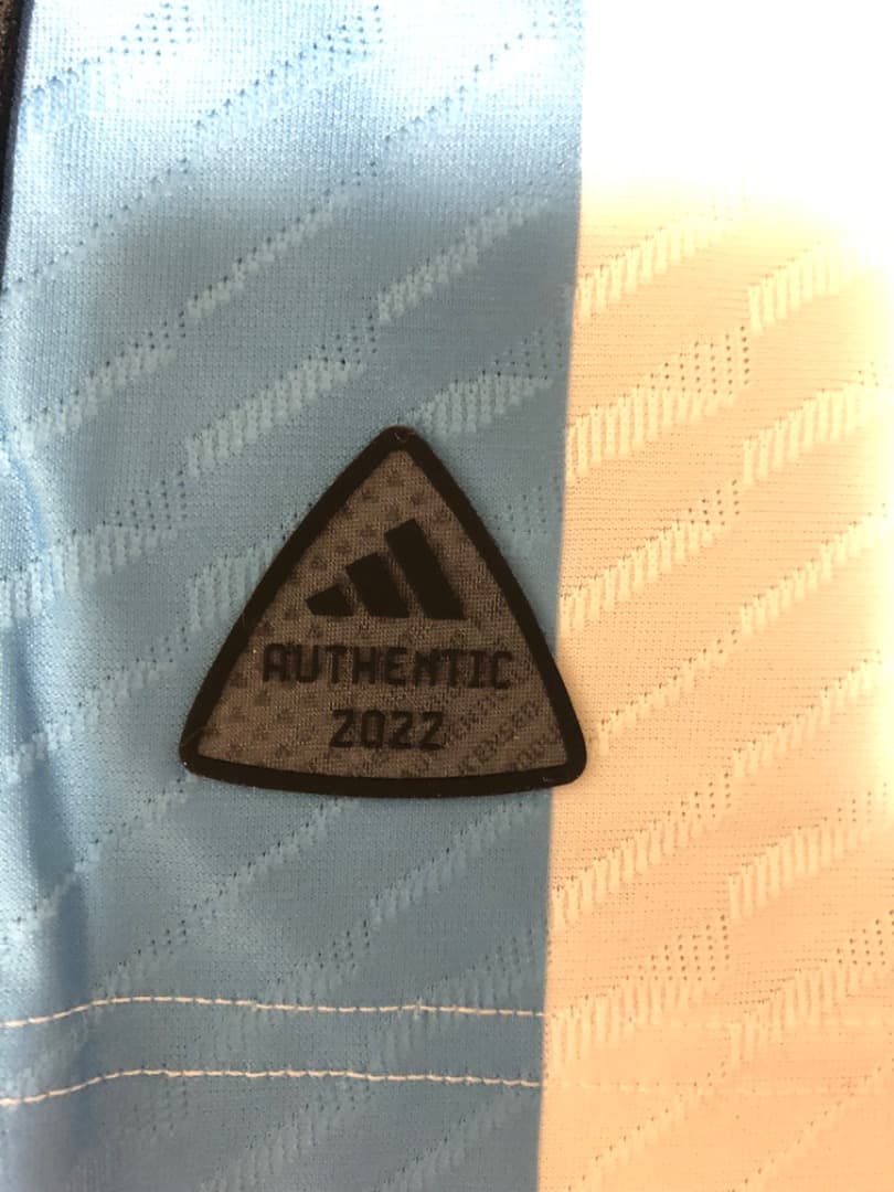 正規品 アルゼンチン代表 オーセンティック ユニフォーム メッシ 2022 XL