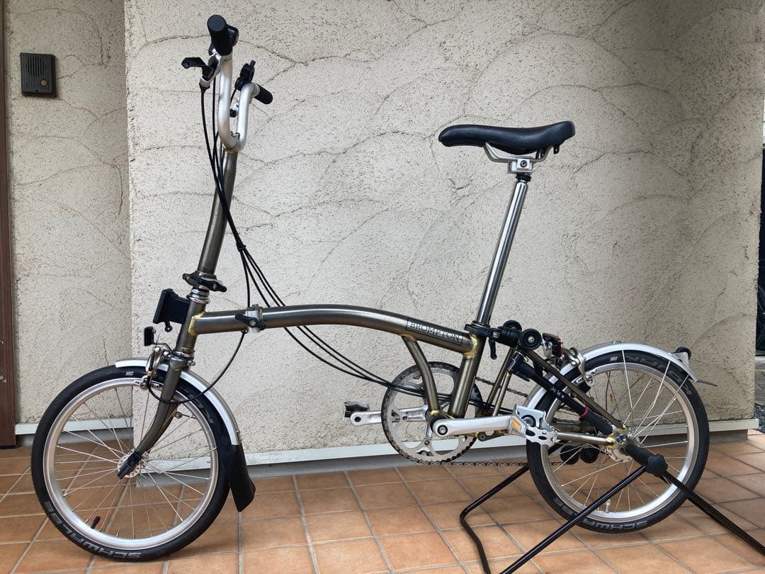 ブロンプトン　M6L　BROMPTON　RAWカラー　2016