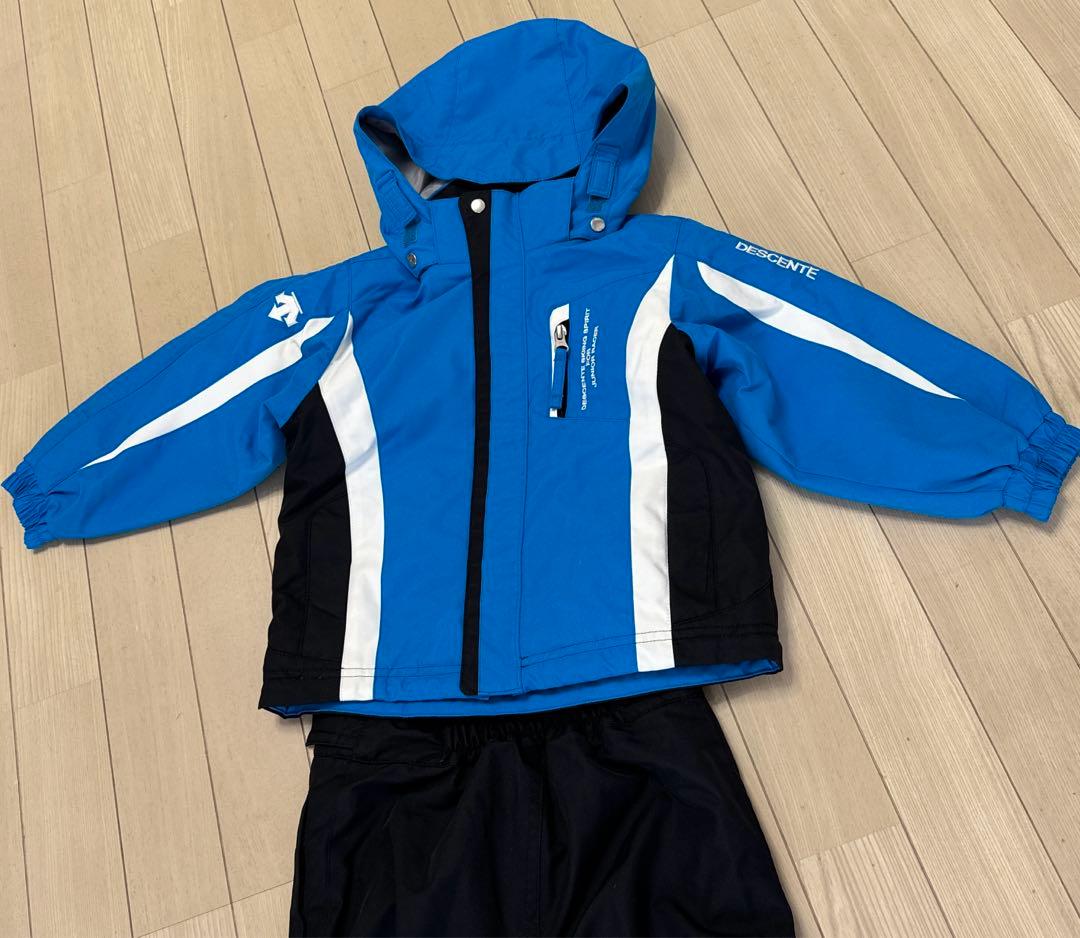 美品！デサント90〜110サイズ　スキーウェア