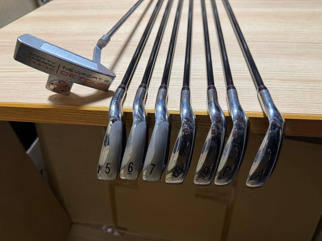 ONOFF オノフ aka 赤 XCBT 初心者用ゴルフセット12本