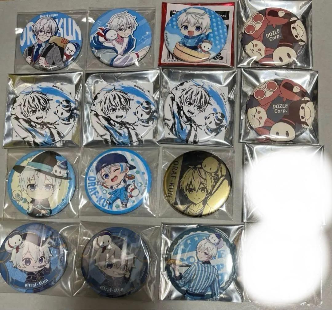 ドズル社　おらふくん　缶バッジ