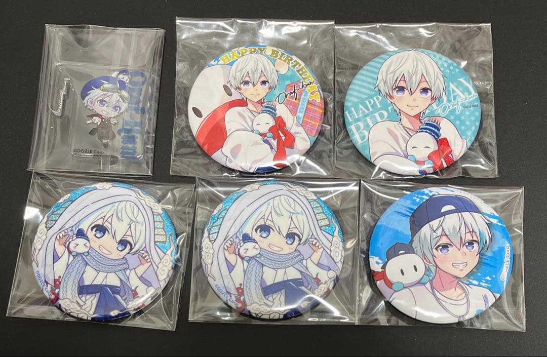 ドズル社　おらふくん　缶バッジ