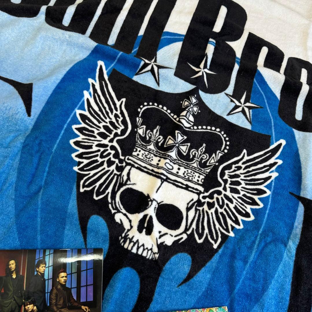 三代目　JSB バスタオル　ZEROロゴ　ゼロツアー　レア　コレクション