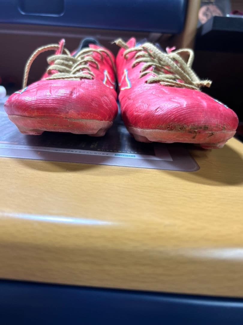 モレリア2JAPAN24センチ、ミズノアルファエリート23センチ