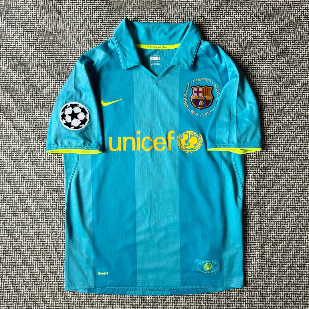 【50周年×CLパッチ付き】リオネル・メッシ ＃１９ FCバルセロナ ０７／０８