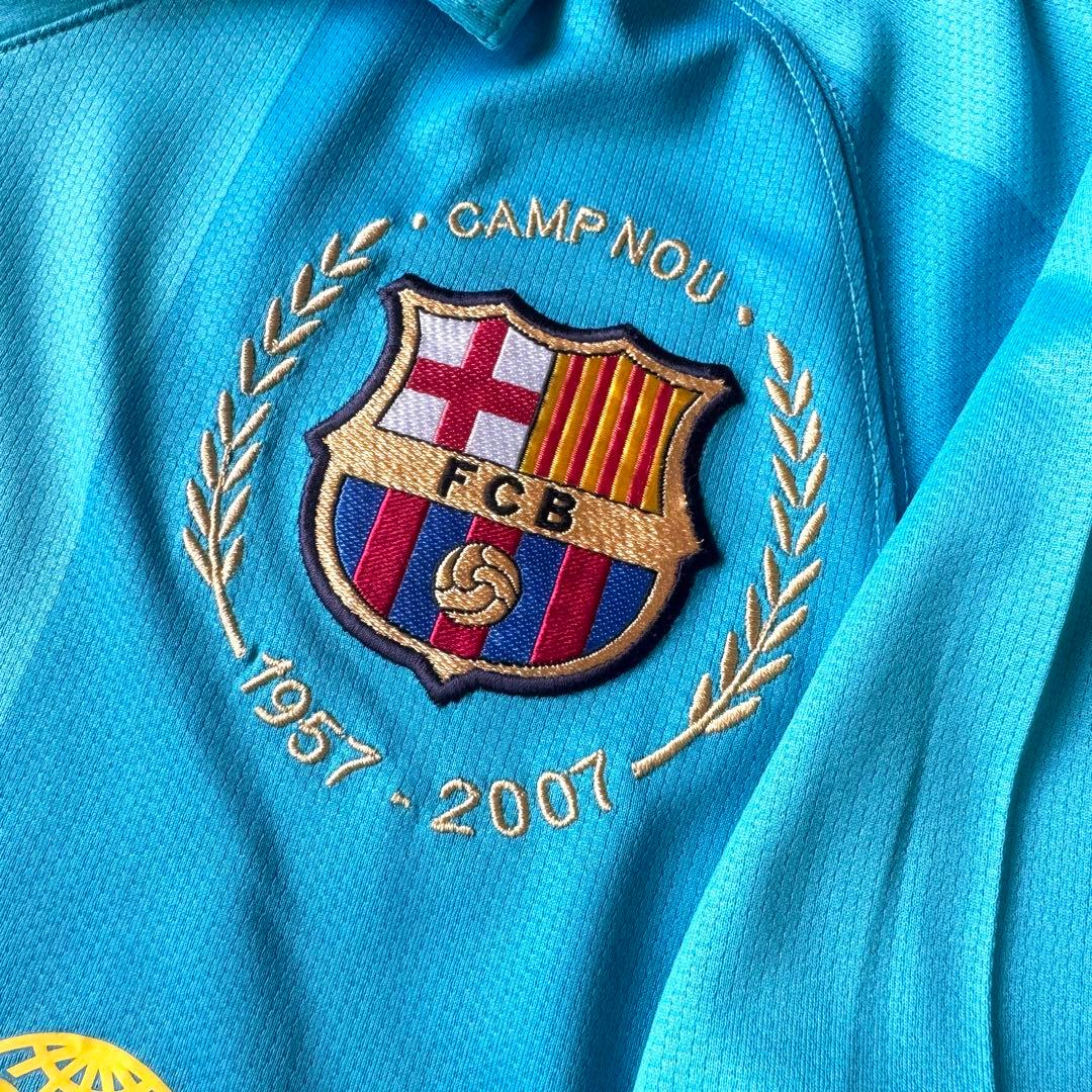 【50周年×CLパッチ付き】リオネル・メッシ ＃１９ FCバルセロナ ０７／０８