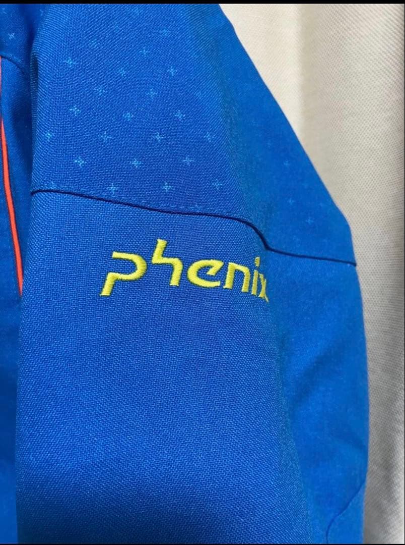 phenix 子ども用スキーウェア 青130 140 150 上下セット