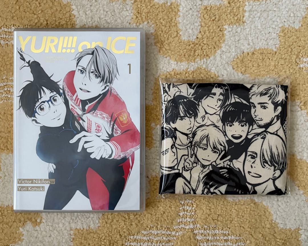 【特典付・未開封】ユーリオンアイス Blu-ray 全巻 雑誌 セット