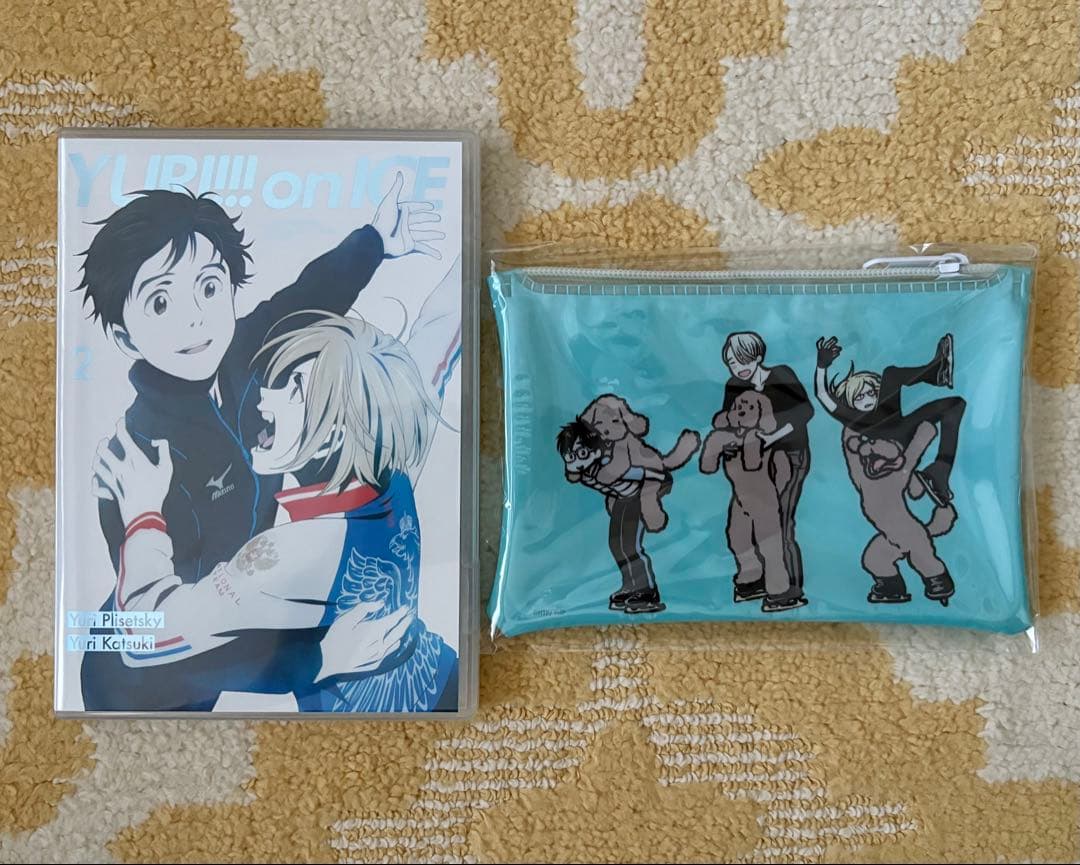 【特典付・未開封】ユーリオンアイス Blu-ray 全巻 雑誌 セット