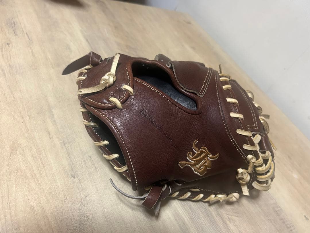 【湯もみ、型付け済み】和牛JB 硬式 キャッチャーミット JB-002N型