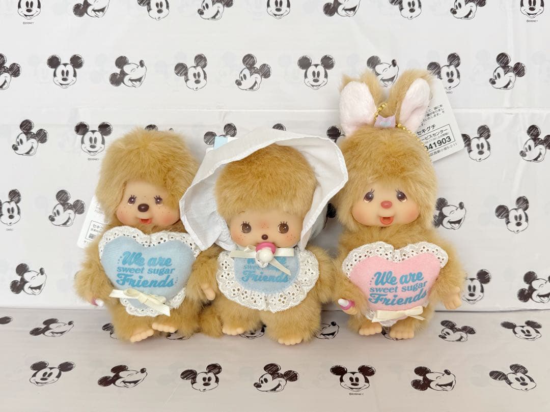 スウィートシュガー　モンチッチ　ベビチッチ　チムたん　キーチェーン　3セット