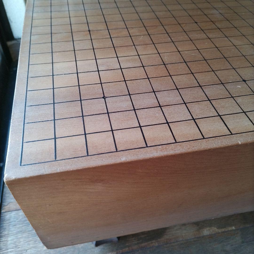 囲碁セット【碁盤　碁石】脚付 蛤 那智黒 碁盤