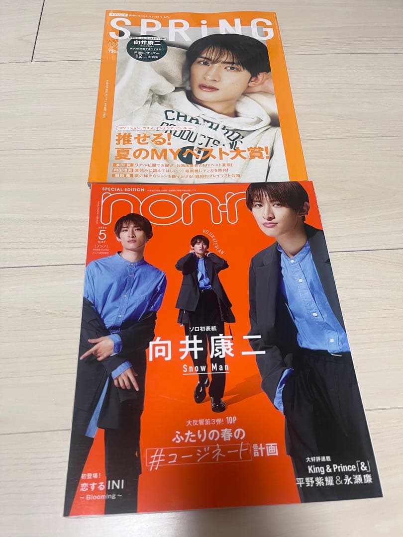 Man 向井康二 グッズ まとめ売り 公式写真 アクスタ うちわ 雑誌