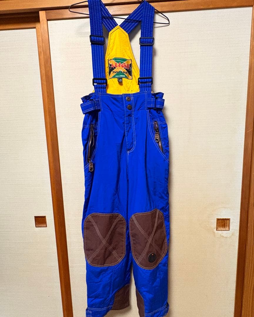 スキーウェア3点セット上下セット ネイビー赤