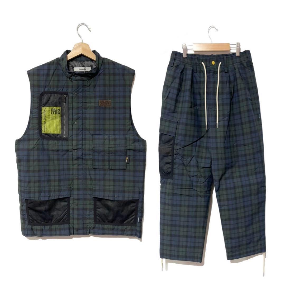 インターブリード ラッセルノ ゴルフ コーデュラ 中綿セットアップ ネイビー 5