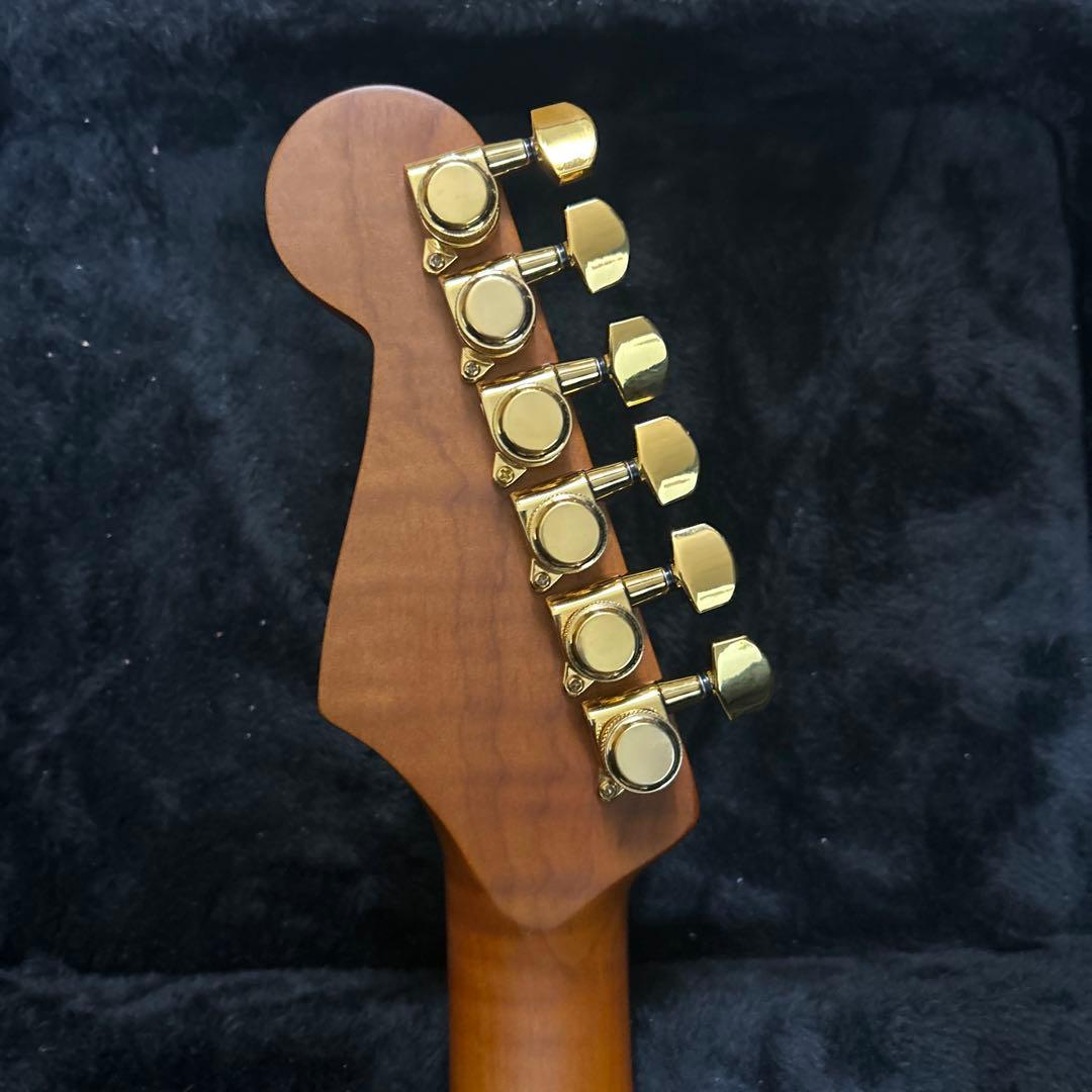 【一点物】ストラトキャスター オイル キルトメイプル エッジ処理擦り合わせ済み