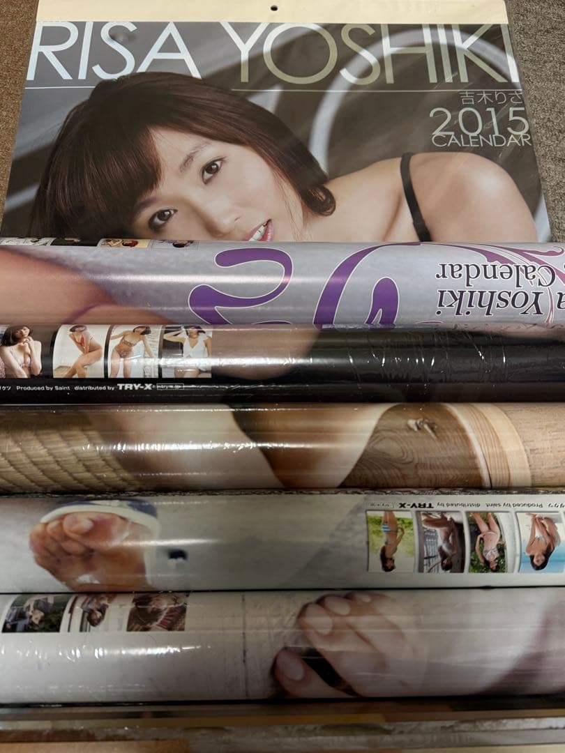 吉木りさ カレンダー 2012年〜18年　　　7本