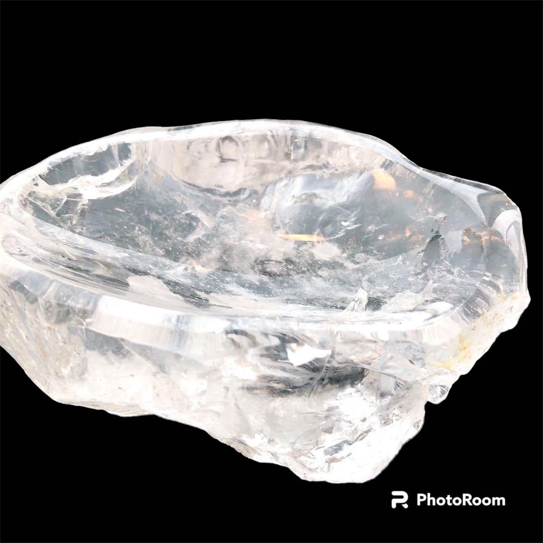 【ラスト一点再入荷】レインボー入りロッククリスタルプレート