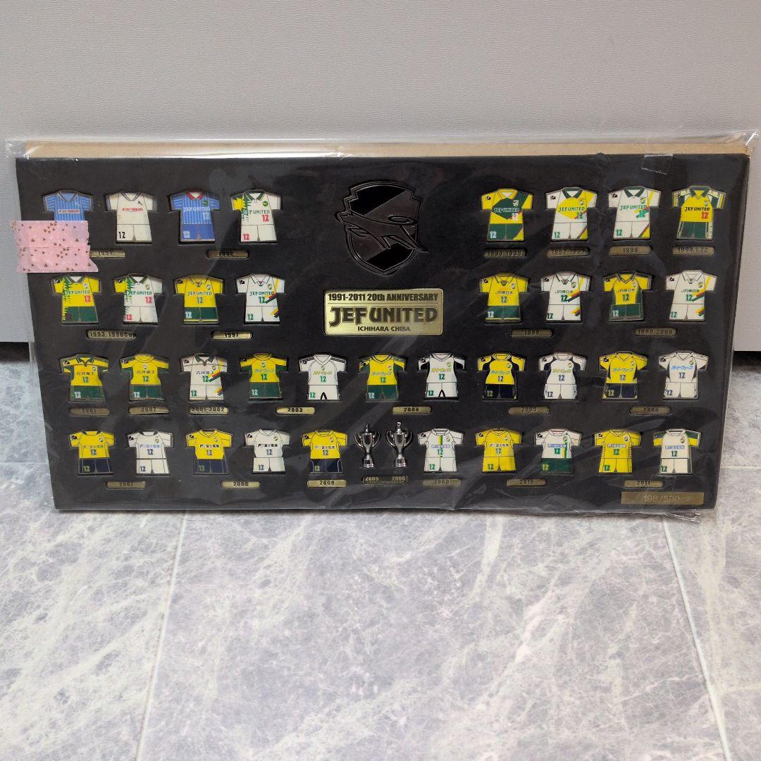 【☆希少】 限定 500個　ジェフ千葉　歴代ユニフォーム ピンズ