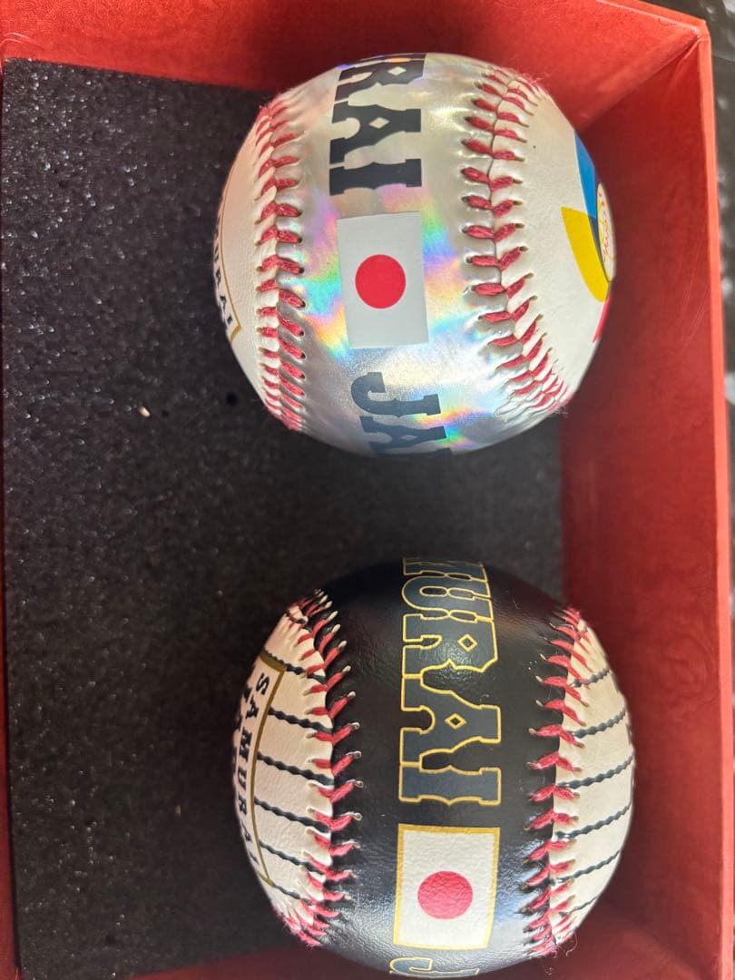 WBC 2017 オフィシャル 記念ボール　侍ジャパン記念ボール　2種類