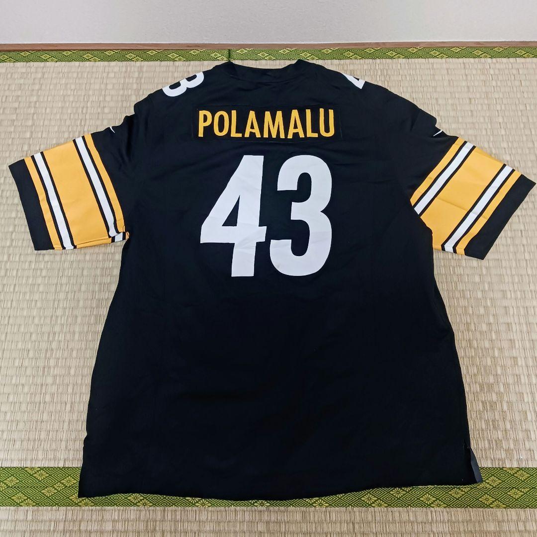 【サイズXL】アメフト NFL ポラマル(スティーラーズ) ユニフォーム