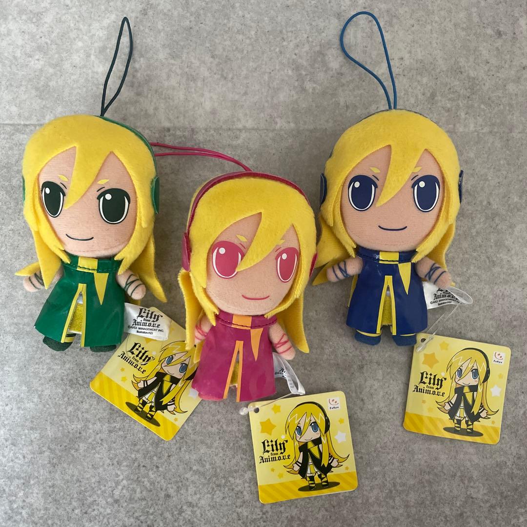 Lily from Anim.o.v.e ぬいぐるみマスコットアニメグッズレトロ