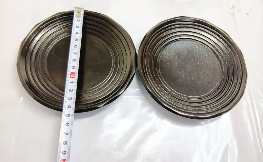 もくべえ 天然木 漆塗 ティーカップ&ソーサー ペア2客