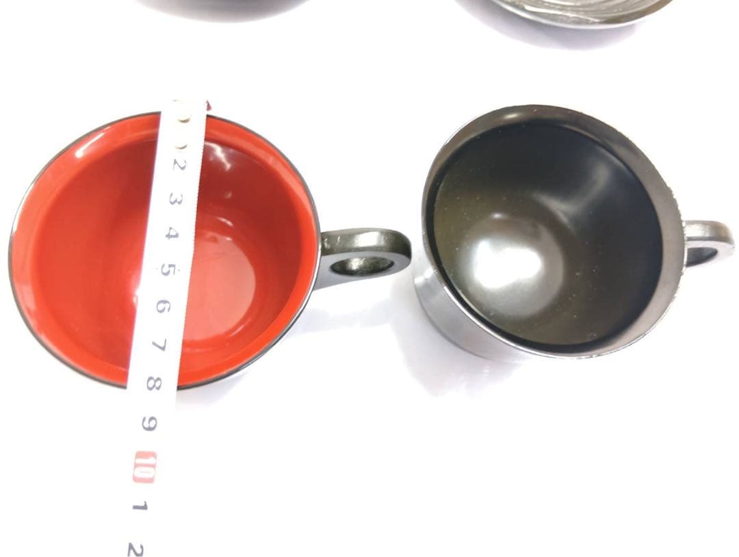 もくべえ 天然木 漆塗 ティーカップ&ソーサー ペア2客