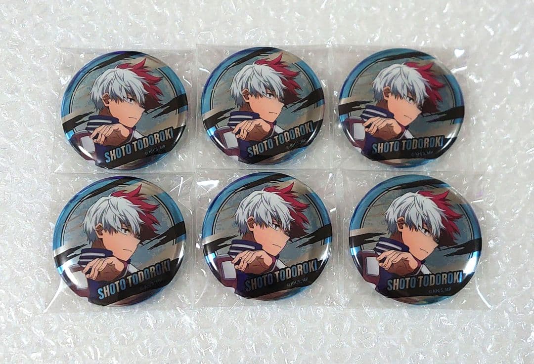 ヒロアカ　渋谷　東急コラボ　轟焦凍　缶バッジ　レア　特典　カード　ミニキャラ