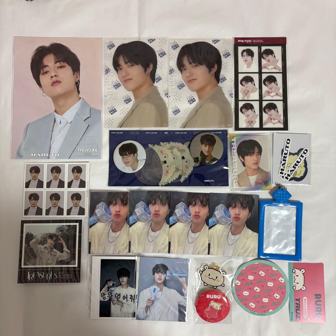 TREASURE ハルト アクスタ トレカ 他 グッズ 約110点 まとめ売り