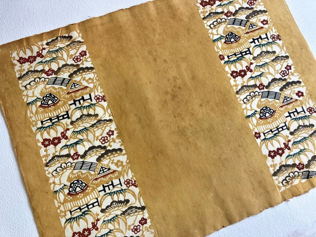 小島悳次郎￼ 型染 紅型染 14枚