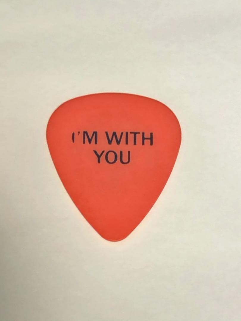 レッチリ Red Hot Chili Peppers ギターピック 2012