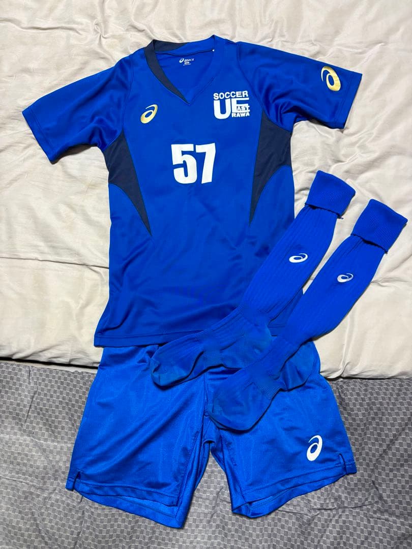 浦和東高校サッカー部　公式戦ユニフォーム M ホーム&アウェー
