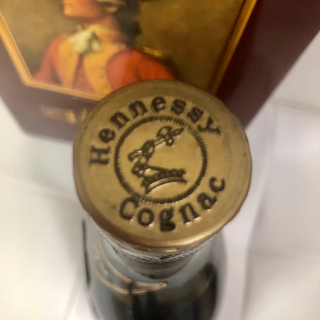 古酒　Hennessy XO ブランデー　金キャップ　グリーンボトル　入手困難