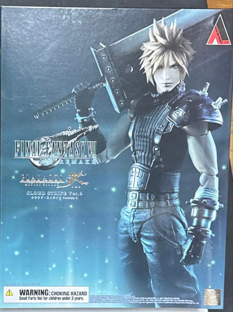 【未開封・美品】FFVII リメイク PLAY ARTS改　クラウドVer.2