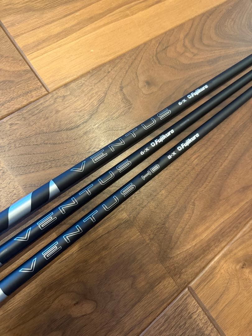 24ventus black シャフト3本セット【タイトリストスリーブ】