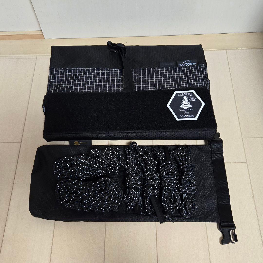 幕男 4th くろ The Arth × URBAN FOREST タープ