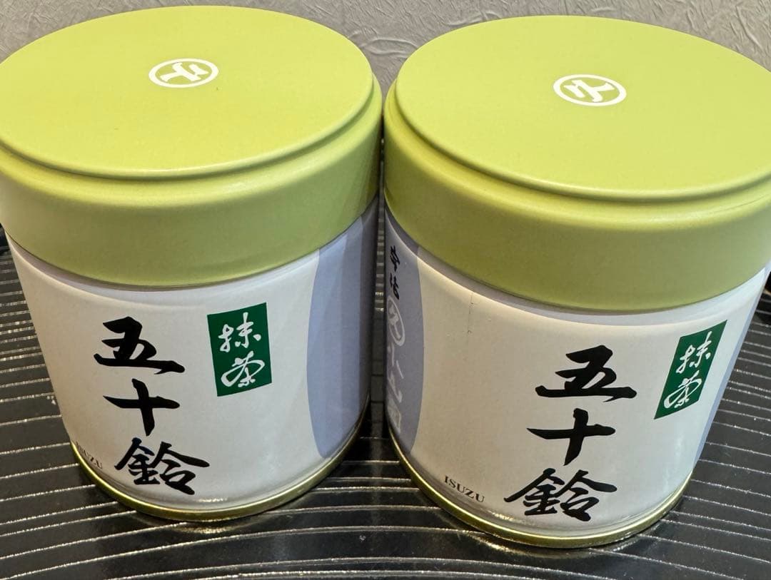 丸久小山園抹茶　五十鈴40g ２缶