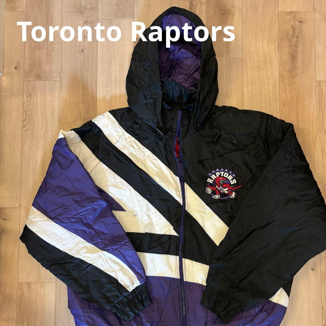 90s Toronto Raptors トロント・ラプターズ　ダウンジャケット