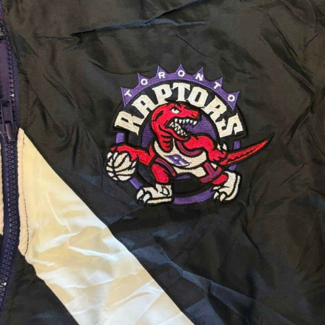 90s Toronto Raptors トロント・ラプターズ　ダウンジャケット