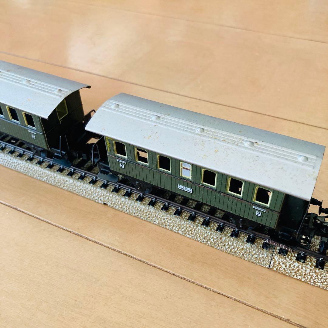 MARKLIN メルクリンHO基本セット 蒸気機関車 3029レール 客車セット