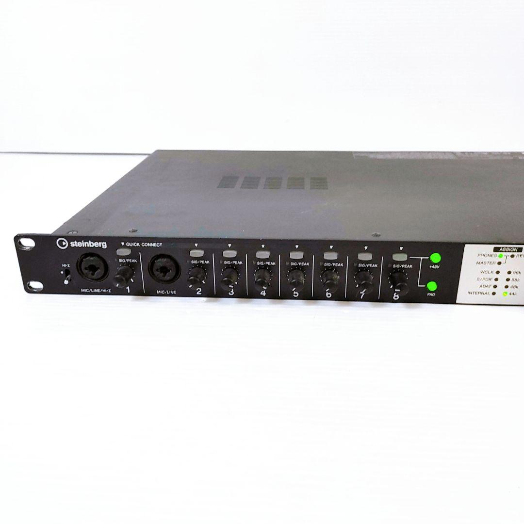☆通電確認☆Steinberg MR816X オーディオインターフェース