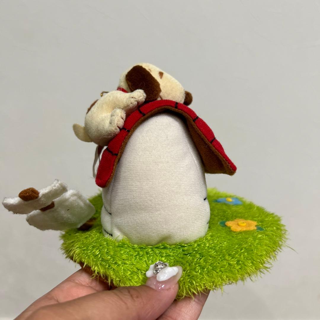 ジオラマ　スヌーピー　ウッドストック　ハウス　マスコット　ぬいぐるみ　ピーナッツ