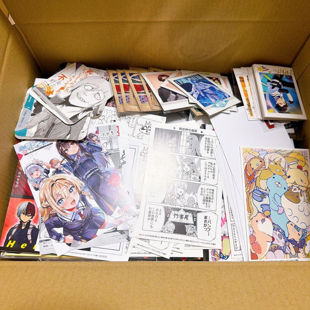 紙物　紙類　特典　アニメ　漫画系　大量　まとめ売り　ノンジャンル　グッズ