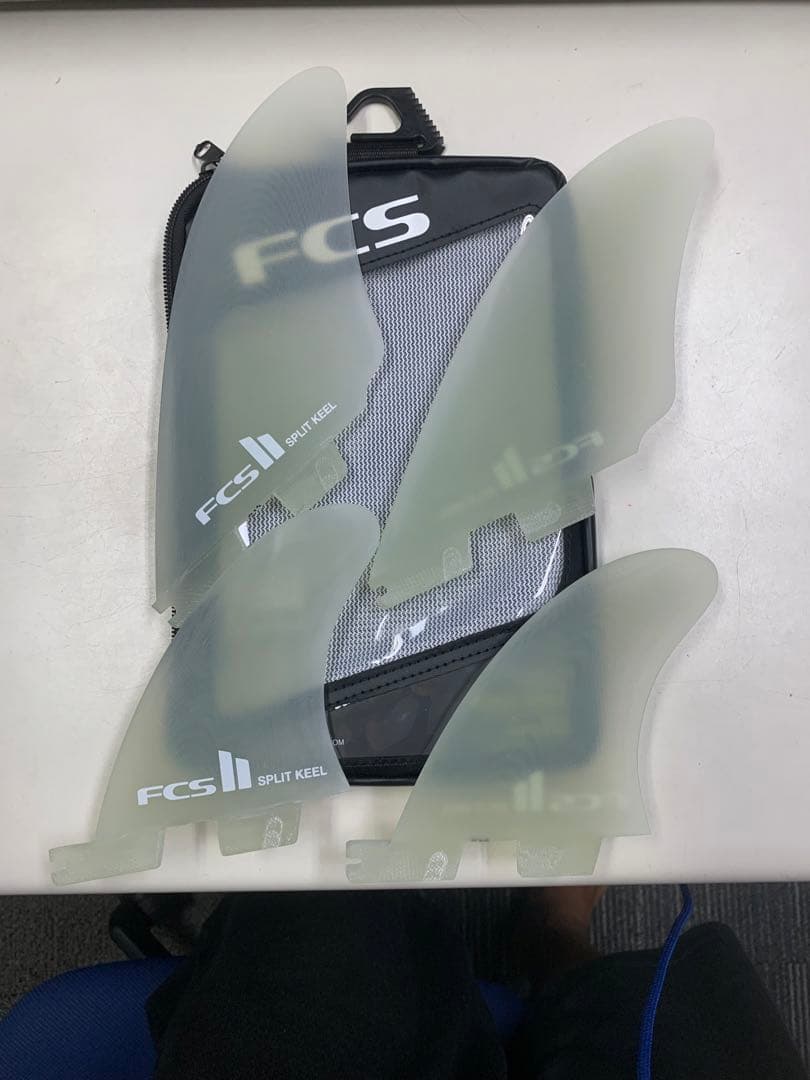 FCS2 SPLIT KEELエフシーエス2 スプリットキール クワッド フィン