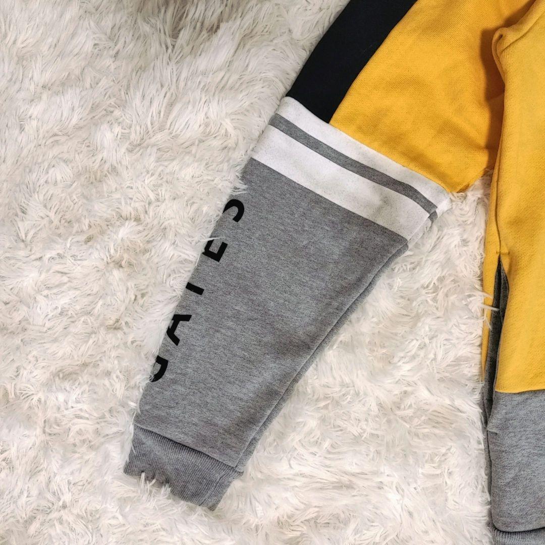 【パーリーゲイツ】フード付パーカー サイズ4 イエロー