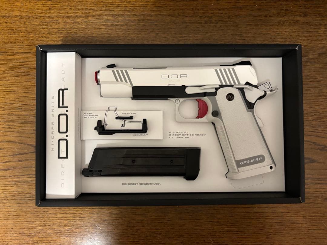 ス*ん様 【中古・美品】東京マルイ No.111ハイキャパホワイトD.O.R