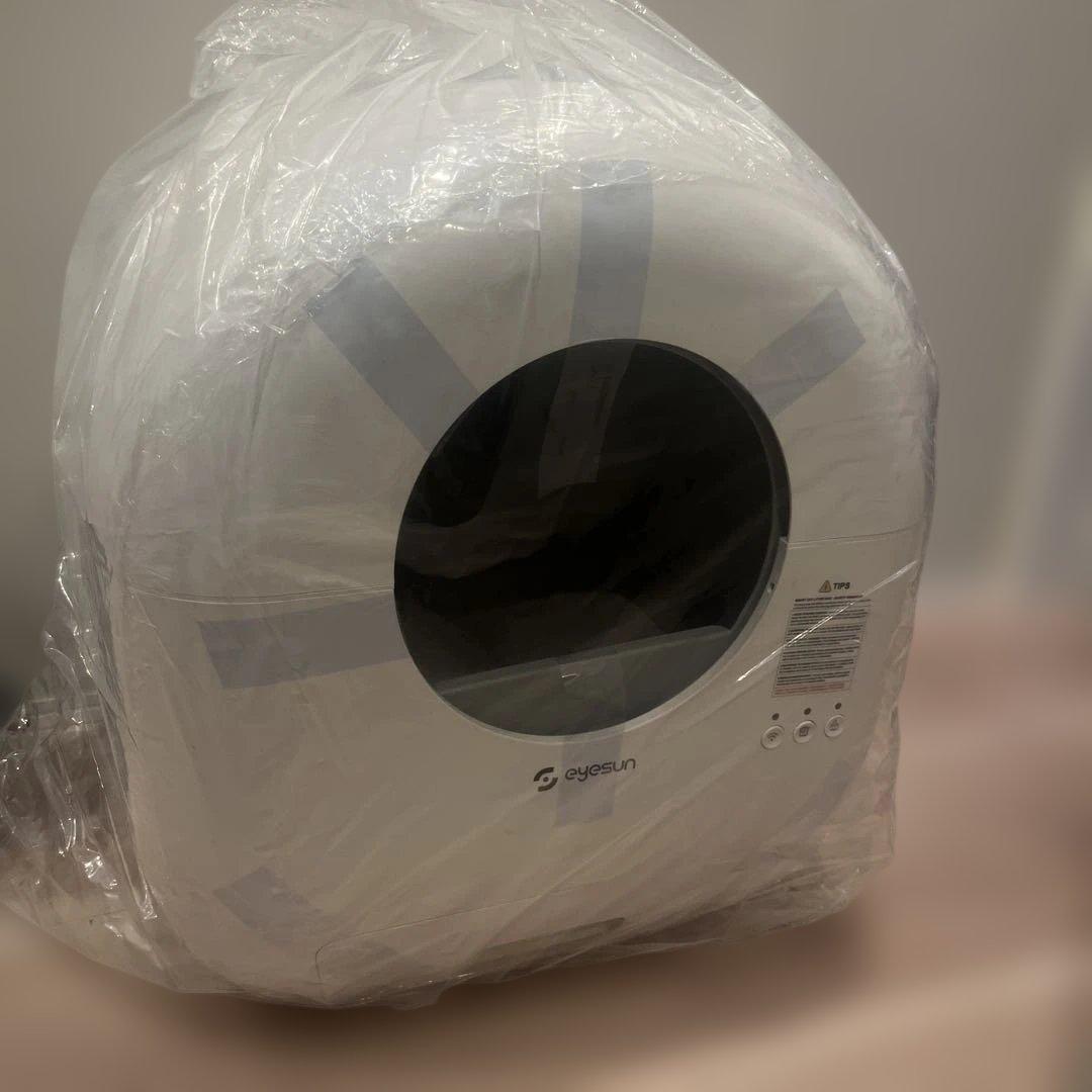 訳あり❣️ 全自動 猫トイレ 静音設計 安全機能付 スマホ連携 多頭飼い 大容量